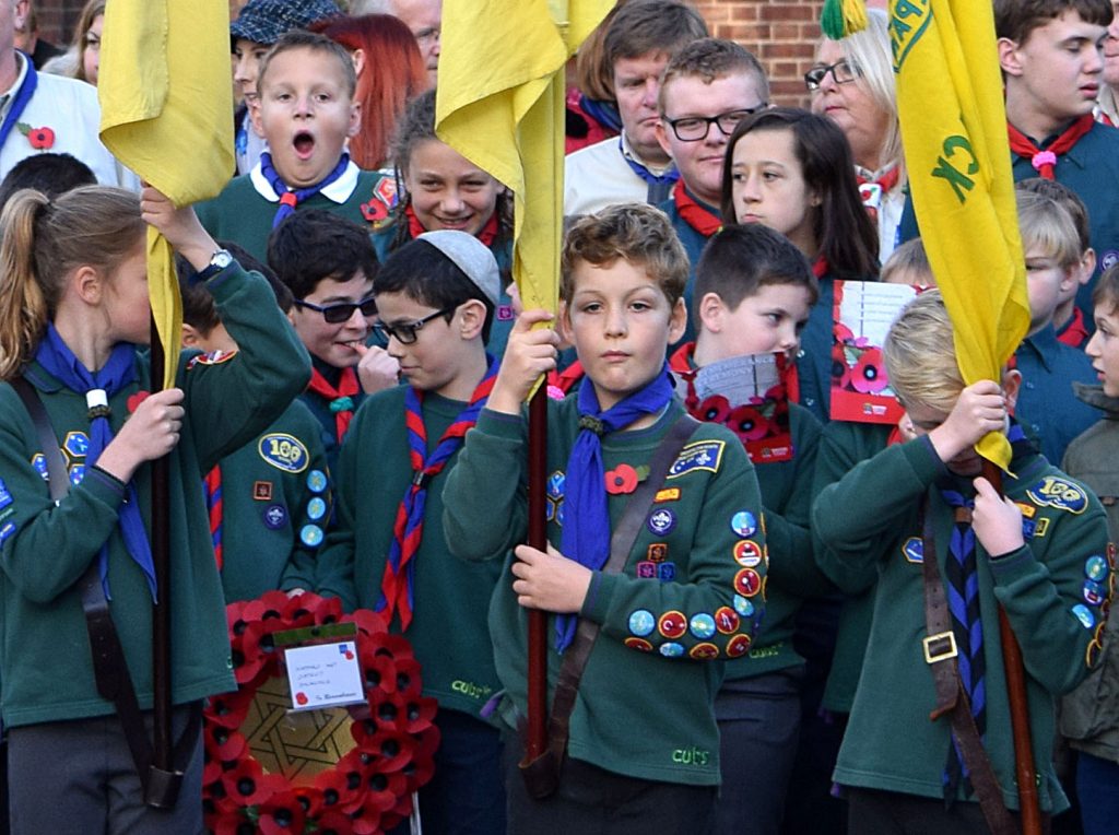Scouts - Remembrance Sunday