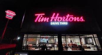 Tim Hortons drive thru restaurant Watford Free Meals Promotion