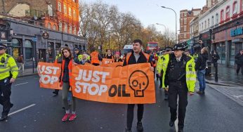 ALERT: Just Stop Oil activists new wave of disruptive activity in London Monday 28