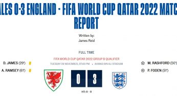 World Cup 2022: England beat Wales to finish their first stage