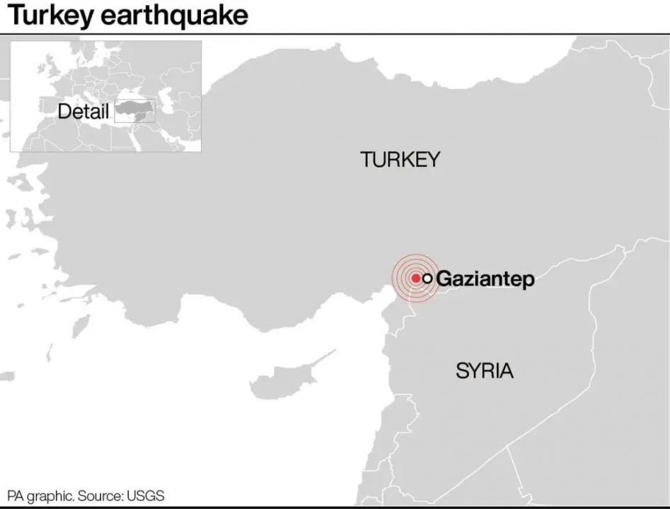 Earthquakes in Turkey-Syria death toll rises to over 5,000 as rescue efforts continue earthquake