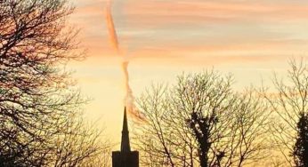 Strange spooky cloud spotted over Croxley Green and Bushey