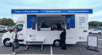 Tesco Mobile’s Roaming Food Truck came to Watford dishing out free lunch AND the chance to win £500 travel vouchers