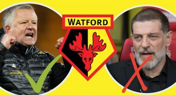 Watford FC confirms sacking Slaven Bilić and replace with Chris Wilder