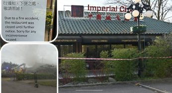 Fire Damage Forces Closure of Chinese Restaurant on A41 Watford