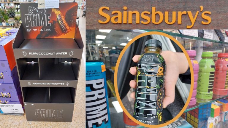 UK Viral Prime Drink continues to sell out in Sainsbury’s shops
