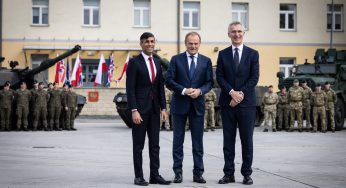 Rishi Sunak announces ‘turning point’ in European security as UK to increase defence spending is biggest since the Cold War