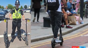 E-scooter riders given motoring fines in crackdown by Police