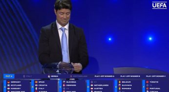 Uefa Awkward Interruption during Euro 2024 draw by ‘pornographic moaning noises’