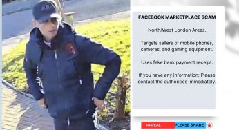 Appeal launched to Identify Wanted Facebook Marketplace Fraudster