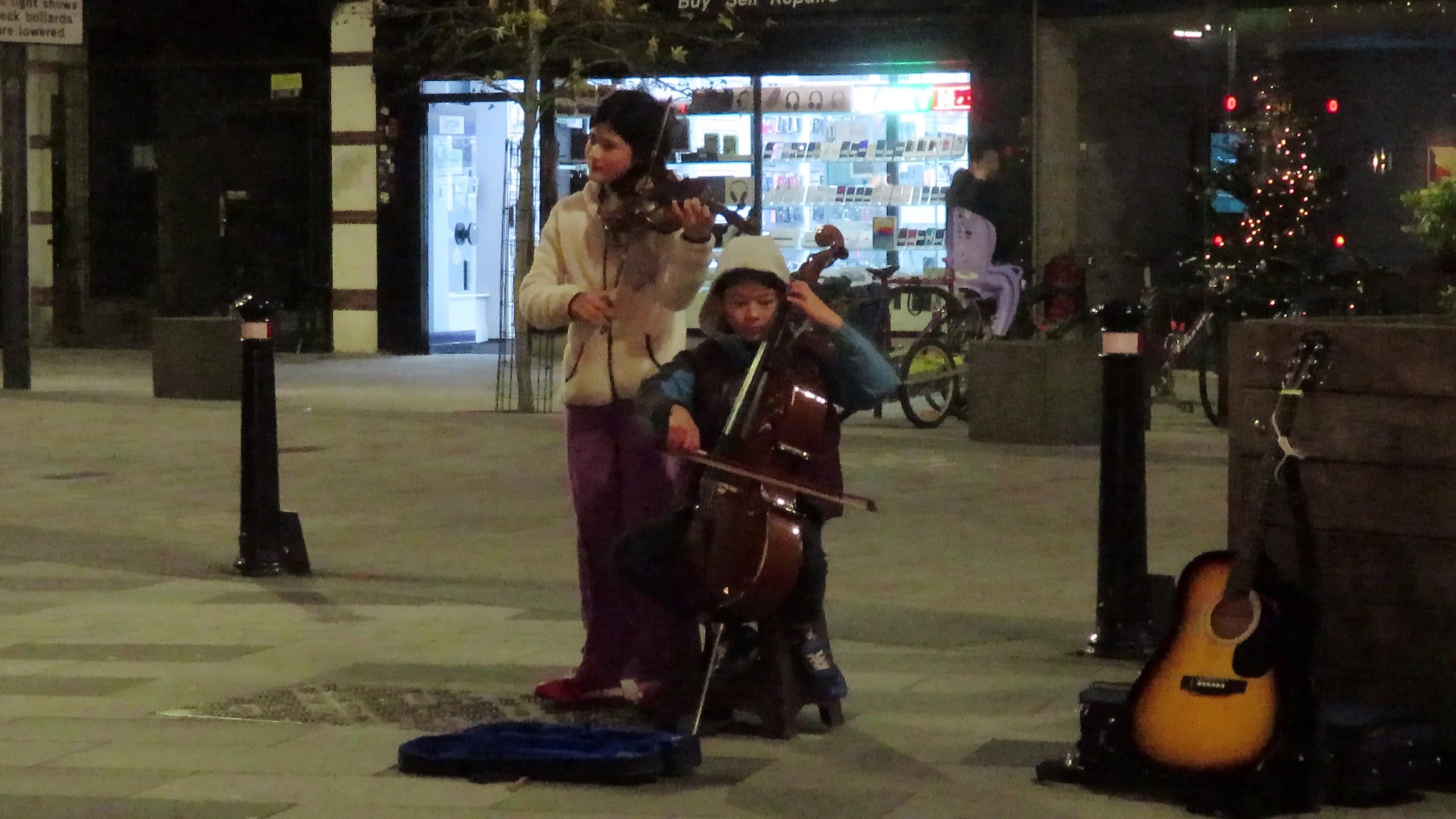 Witness Watford's Youngest Buskers: Cost of Living? Nah, Cost of Dreams! Adorable Buskers Inspire Watford!