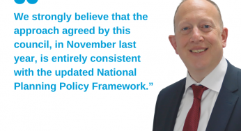 Council Makes Statement on updated National Planning Policy Framework