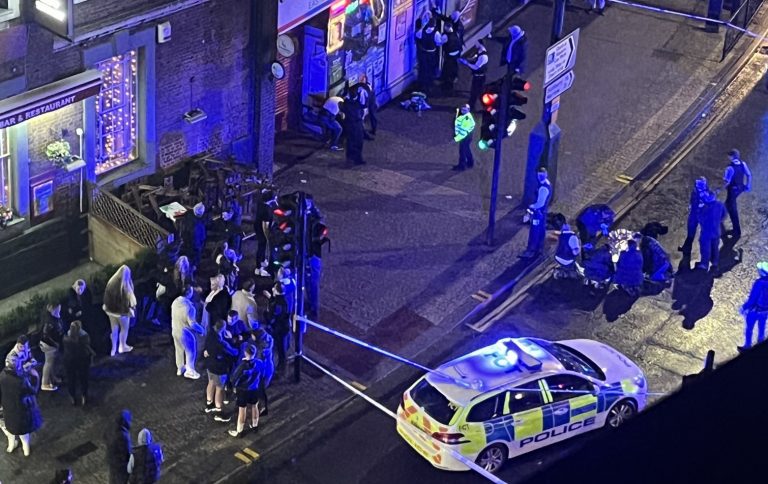 Woman Seriously Injured Four arrested After Car Mounts Pavement in Wembley Incident