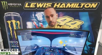 Race with Lewis Hamilton in the Ultimate Desert Racing Game at ASDA