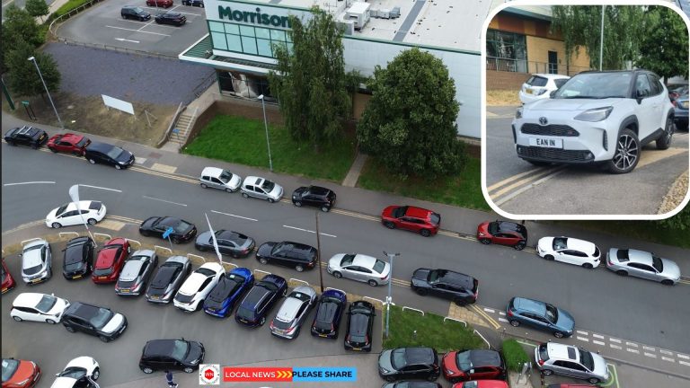 Local Residents Complain About Watford Showroom Cars blocking Footpath and parked on Yellow Lines