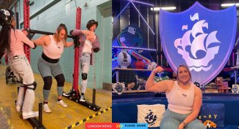 London PC is Britain’s Strongest Woman breaking Guinness World Record on Blue Peter
