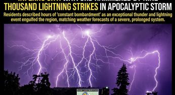 NIGHT OF THE THUNDERBOLT: Watford Sky Lit Up by Relentless Hours of Constant Lightning