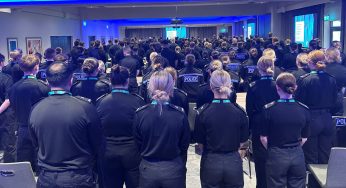 Largest Counter Terrorism officers attested at Police Now national academy