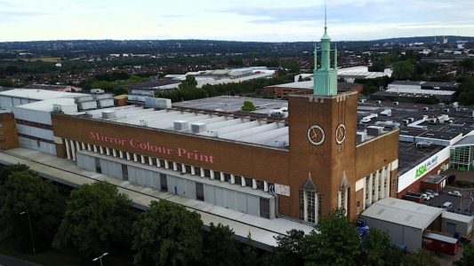 Odhams Printing Press in Watford