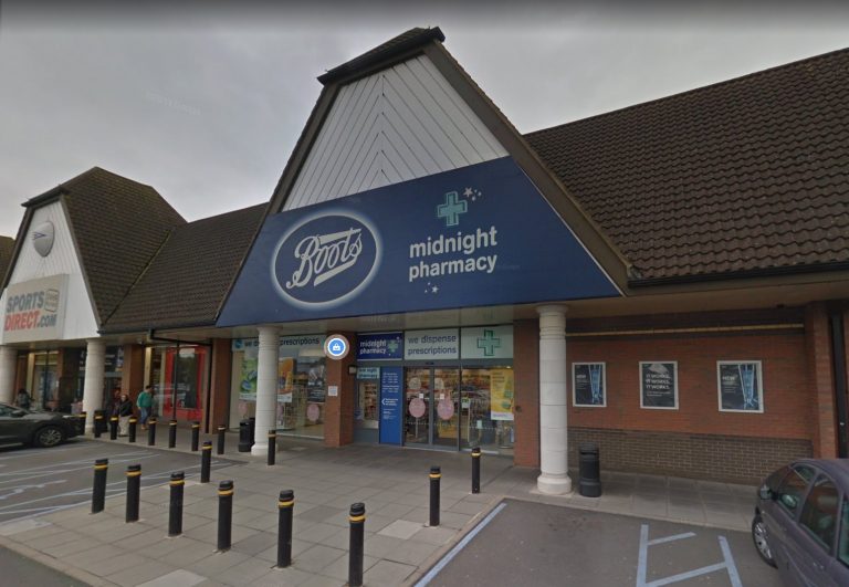 Boots targeted by thieves made getaway in white van after robbery