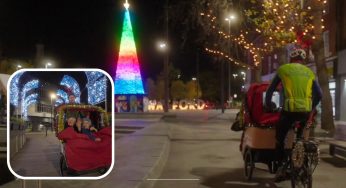 The FREE festive trishaw rides return for Christmas to help the elderly and disabled