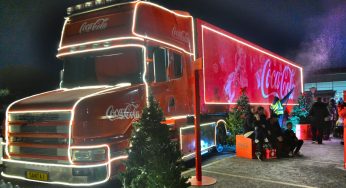 Video: Coca Cola Christmas Truck starts the festive season