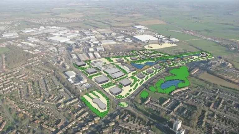 Dacorum receive plans for New M1 business park development in Hertfordshire