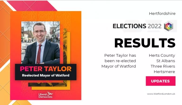 Hertfordshire Election Results 2022