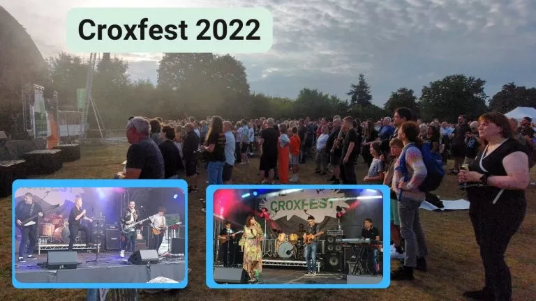 Huge Crowds packed Croxfest Music Festival 2022