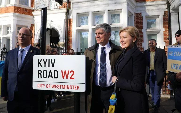 London Road renamed and Tanks arrive on the first anniversary of Russia’s invasion of Ukraine