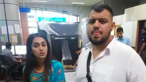 British couple Mohammed Tahir Nahim Ayaz and Ikra Hussain could face the death penalty in Pakistan if found guilty of attempting to smuggle heroin into the UK via Dubai. Courtesy: Ben Lack