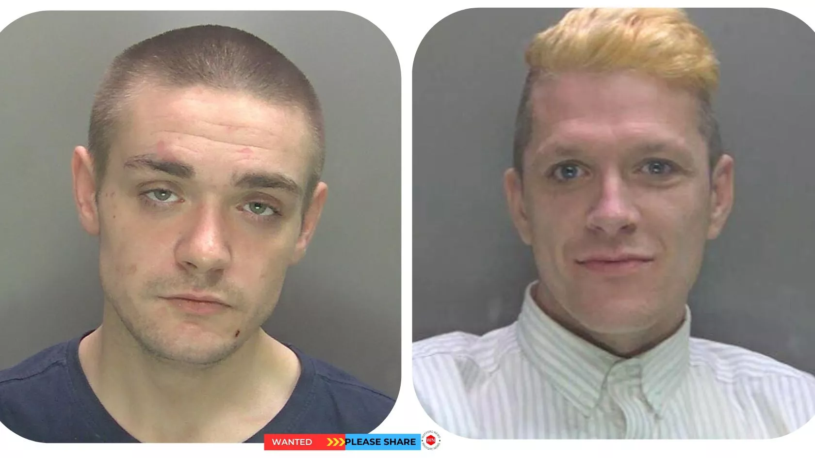 Police appeal help find wanted criminals for recall to prison.