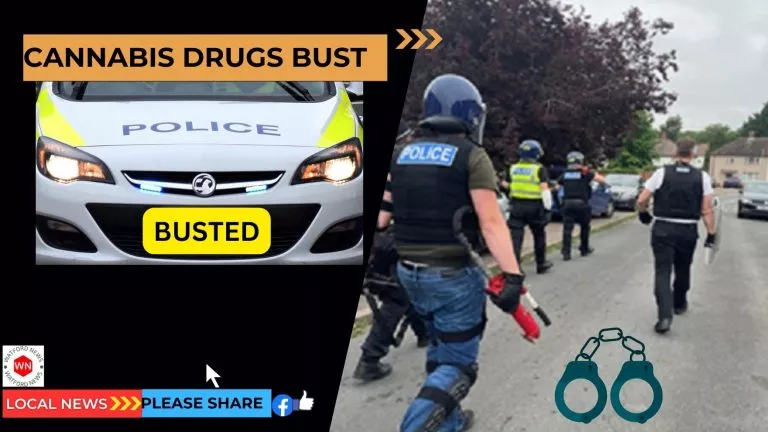 Police arrest two men and a woman in Borehamwood drugs bust