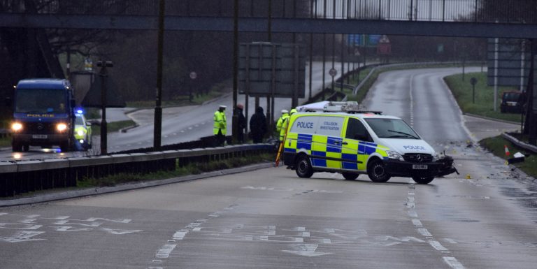 Serious Accident closes A405 between Jct 21A M25 and Jct 6 M1