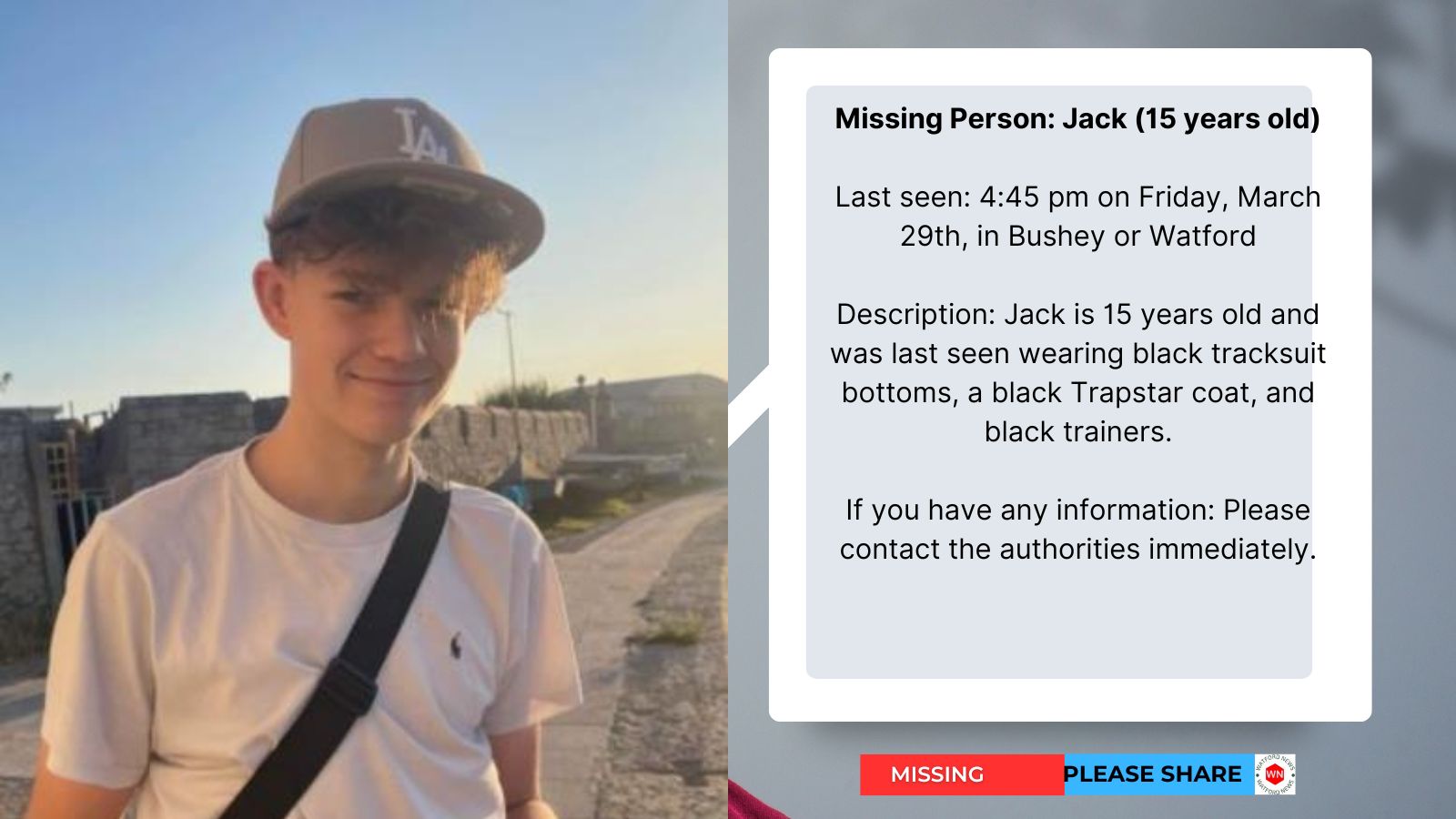 missing person,