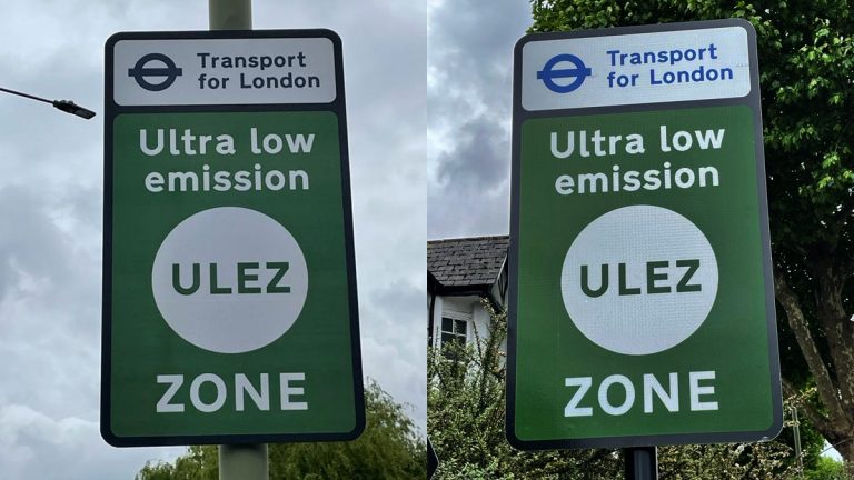 Hertfordshire Council says NO TO ULEZ Border Signage